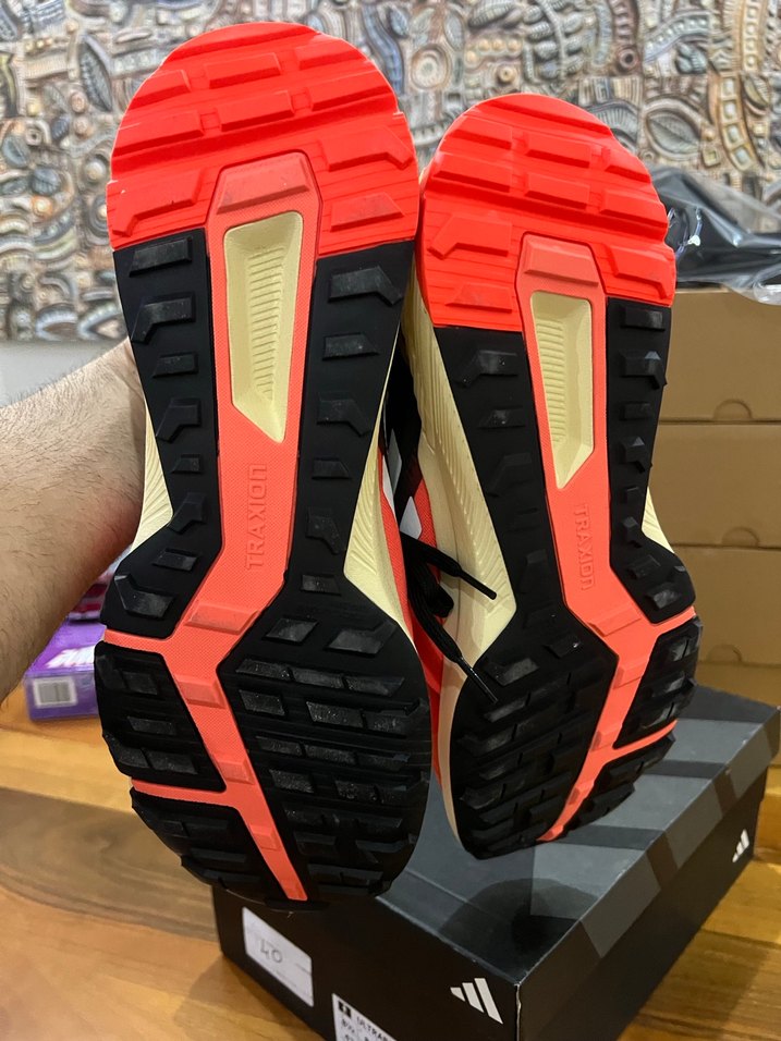 Kırmızı Siyah Erkek Spor Ayakkabı - Görsel 5