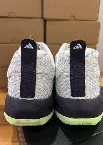 Erkek Beyaz Adidas Spor Ayakkabı Velcro - Görsel 4