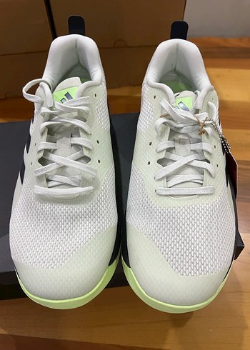 Erkek Beyaz Adidas Spor Ayakkabı Velcro - Görsel 2