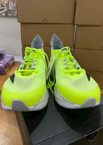 Erkek Sarı Adidas Koşu ve Antrenman Ayakkabısı - Görsel 4