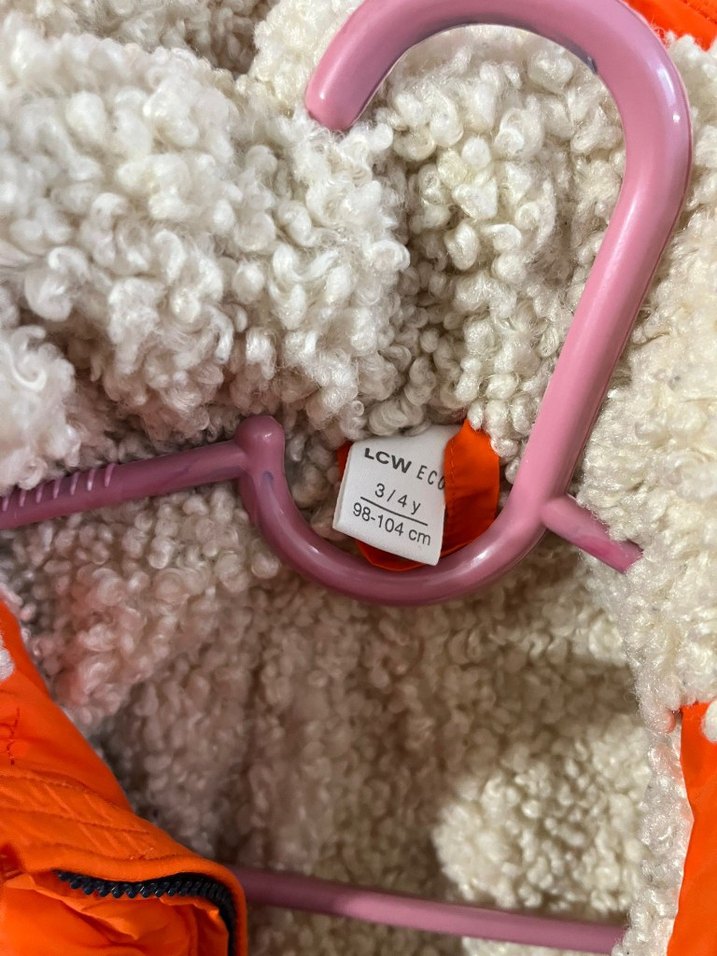 Turuncu Kürklü Erkek Çocuk Mont - Görsel 3