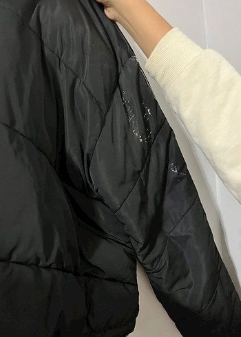 Siyah Fermuarlı Kadın Günlük Ceket - Görsel 4
