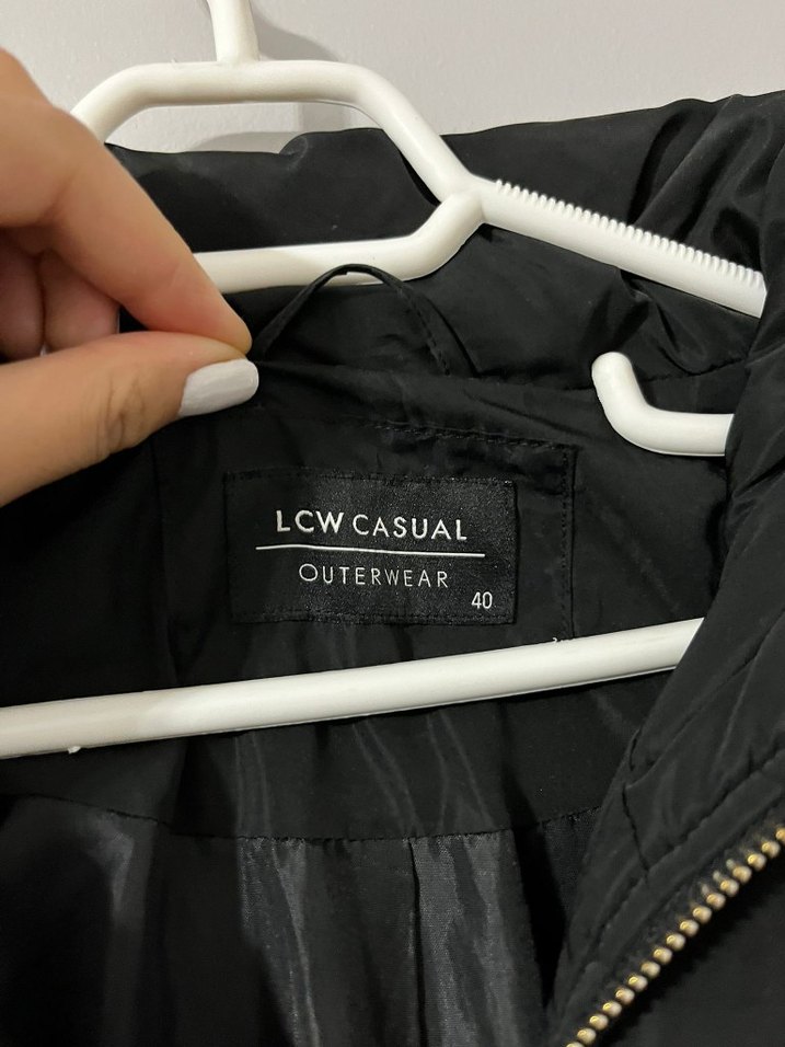 Siyah Fermuarlı Kadın Günlük Ceket - Görsel 3