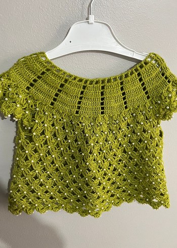 el örgüsü bebek yeleği - Görsel 2