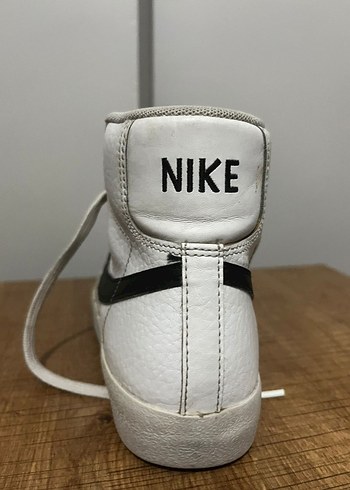 Beyaz Gri Nike Kadın Spor Ayakkabı - Görsel 5