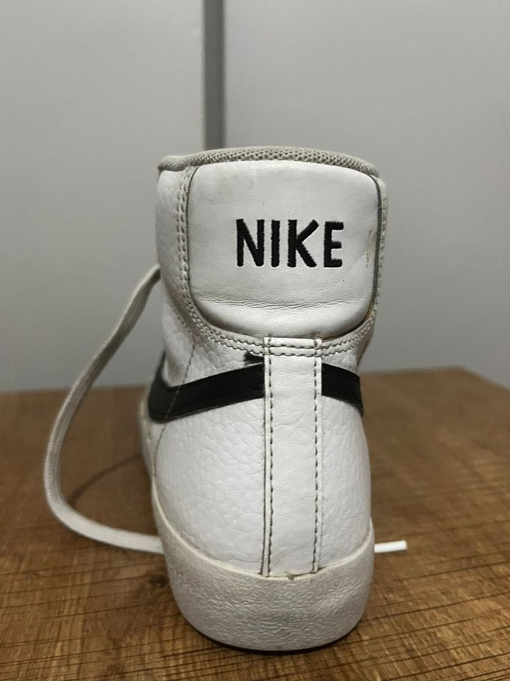 Beyaz Gri Nike Kadın Spor Ayakkabı - Görsel 5