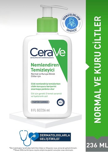 CeraVe Nemlendirici Temizleyici 236 ml