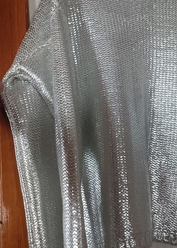 gümüş Modern Desensiz buluz