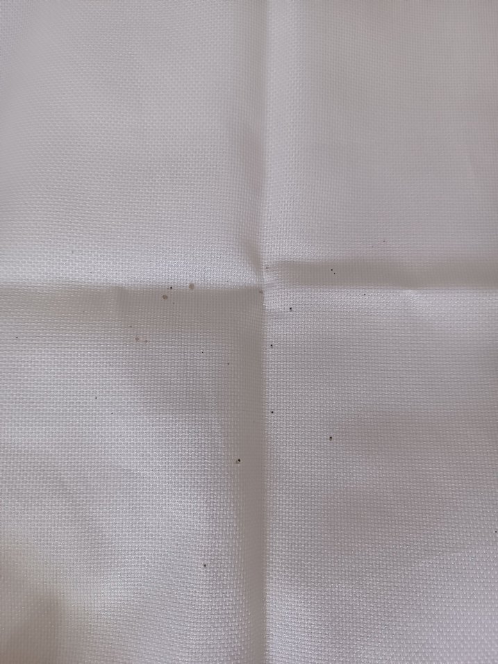 Nakışlı Pastel Beyaz Masa Örtüsü - Görsel 4