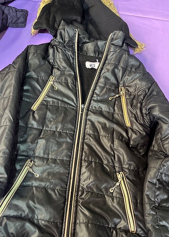 Sokak Stili Siyah Fermuarlı Kadın Deri Ceket - Görsel 2