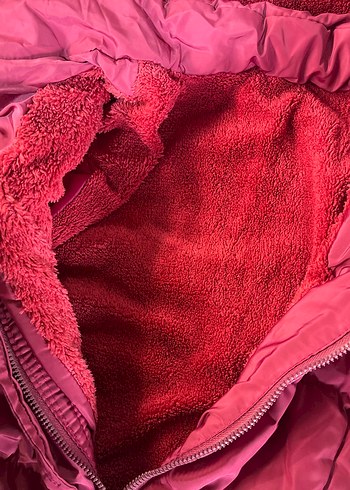 Pembe Kürklü Hamile Montu - Görsel 2