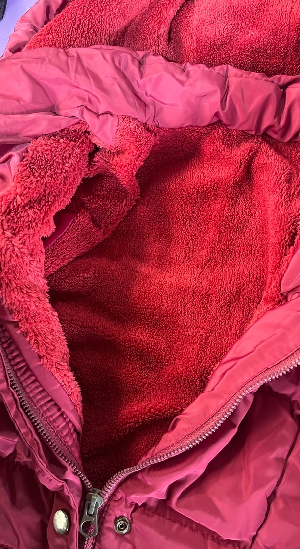 Pembe Kürklü Hamile Montu - Görsel 2