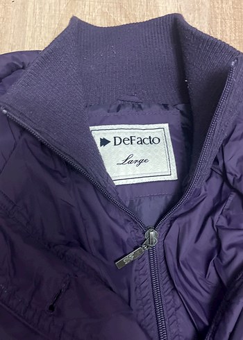 Düğmeli Mor Kadın Yelek - Görsel 2