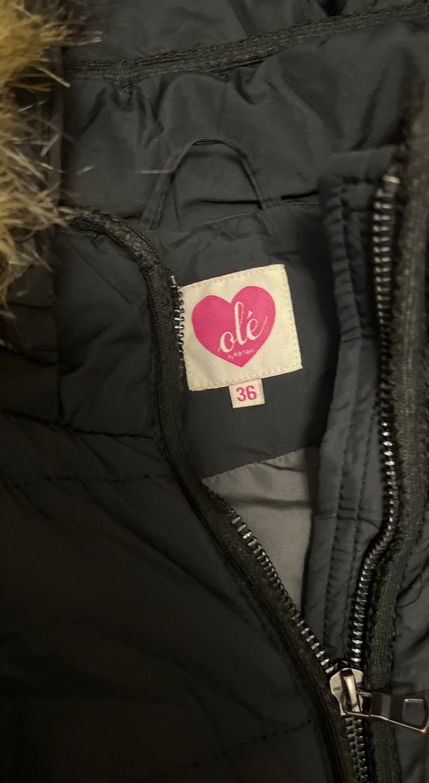 Kürk Detaylı Siyah Kadın Kışlık Uzun Mont - Görsel 2