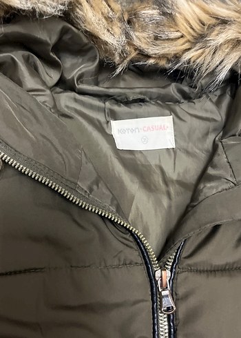 Kürk Detaylı Kadın Kışlık Mont - Görsel 2