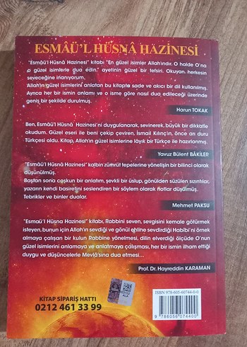 Esmaü'l Hüsna Hazinesi - Dualar Kitabı - Görsel 2