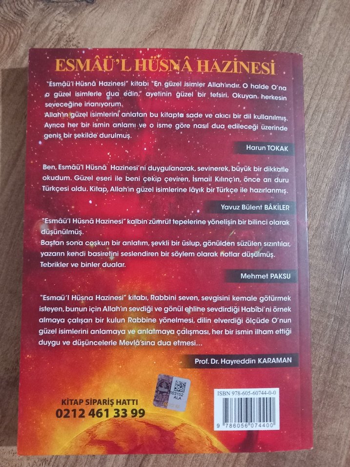 Esmaü'l Hüsna Hazinesi - Dualar Kitabı - Görsel 2