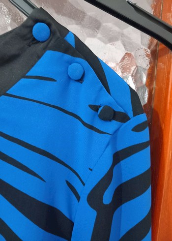 Bluz lacivert - Görsel 4