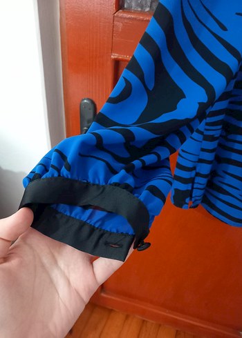 Bluz lacivert - Görsel 2