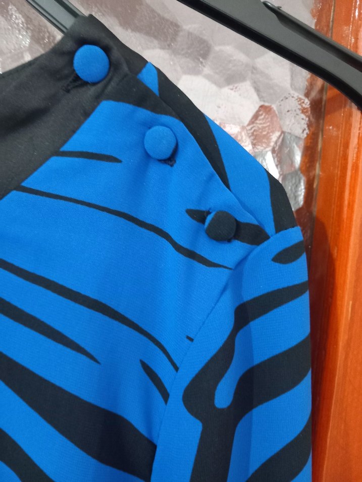 Bluz lacivert - Görsel 4