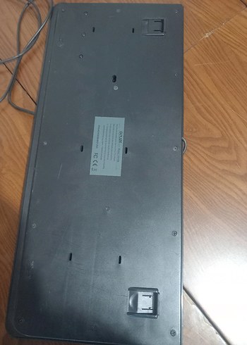 DELUX Siyah Kablolu Klavye - Görsel 3