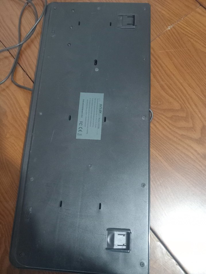 DELUX Siyah Kablolu Klavye - Görsel 3