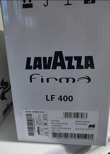 Beden Renk Siyah Lavazza LF400 Espresso Kahve Makinesi