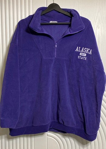 Trendyol & Milla Mor Fermuarlı Kadın Sweatshirt