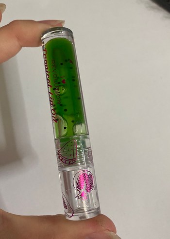 Yeşil Renkli Lip Gloss - Görsel 3