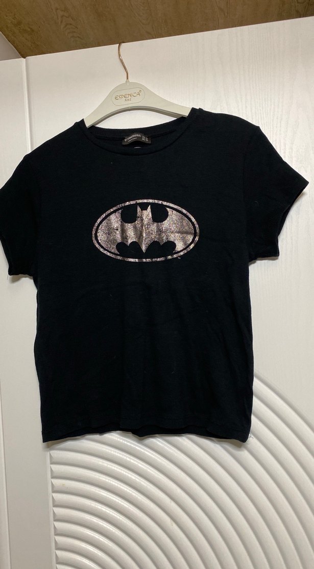 Siyah Deri Goth Tişört - Görsel 3