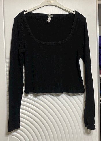 Siyah Uzun Kollu Kadın Bluz - Görsel 2