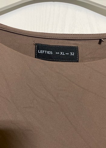 Bej Drapeli Uzun Kollu Keten Kadın Bluz - Görsel 3