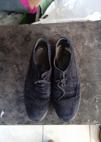 Lacivert Erkek Klasik Günlük Ayakkabı - Görsel 3