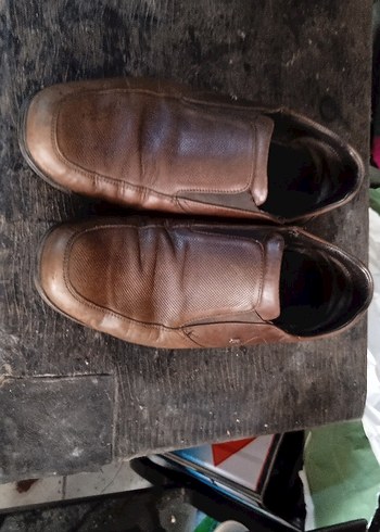 Kahverengi Deri Erkek Klasik Ayakkabı - Görsel 7