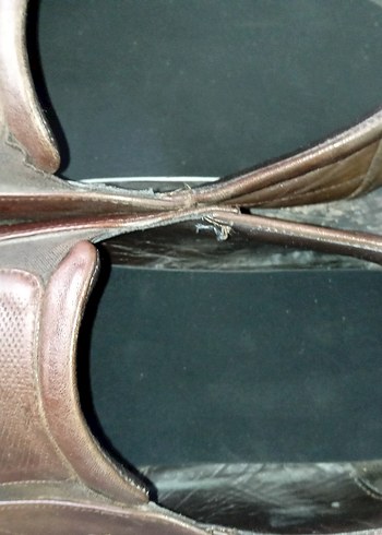 Kahverengi Deri Erkek Klasik Ayakkabı - Görsel 5