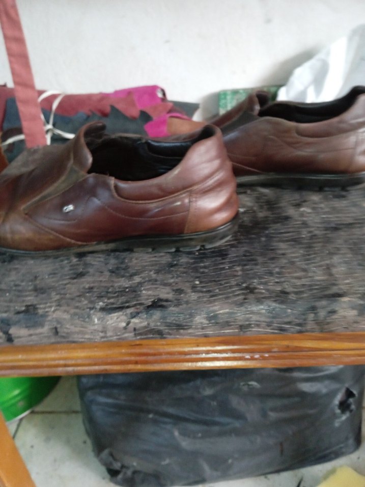 Kahverengi Deri Erkek Klasik Ayakkabı - Görsel 4