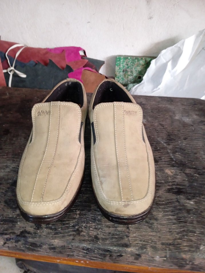 az kullanılmış erkek bej rengi ayakkabı - Görsel 5