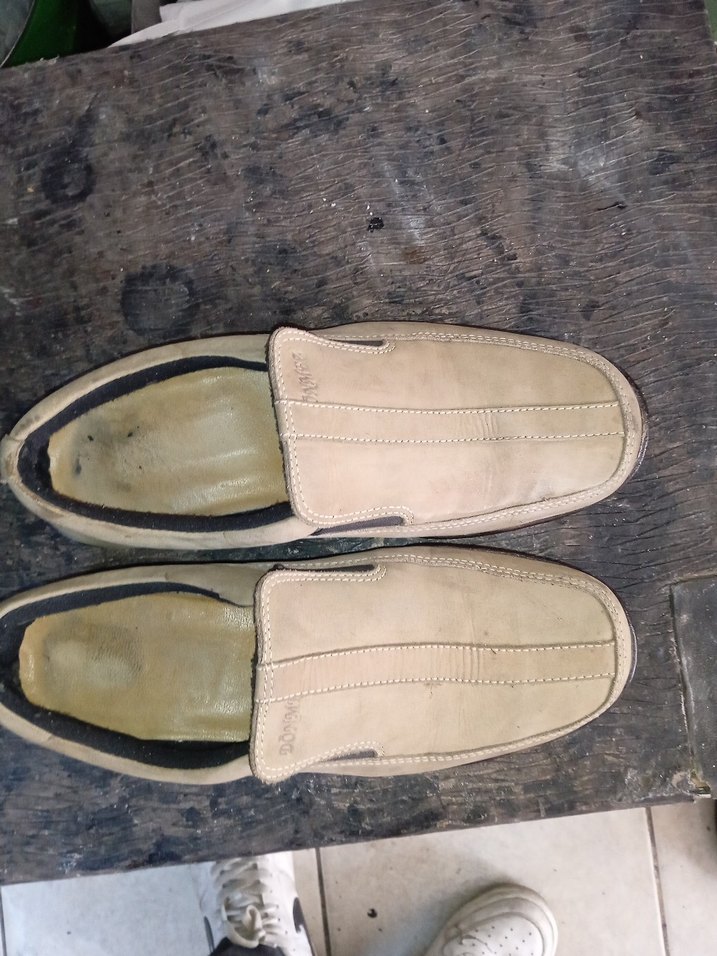 az kullanılmış erkek bej rengi ayakkabı - Görsel 4