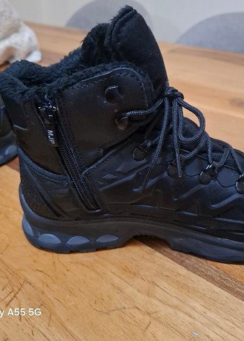 Siyah Bağcıklı Spor Bot - Görsel 5