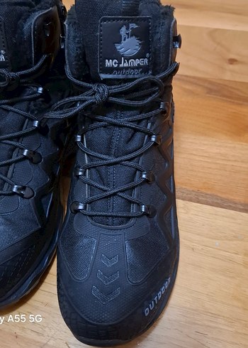 Siyah Bağcıklı Spor Bot - Görsel 2