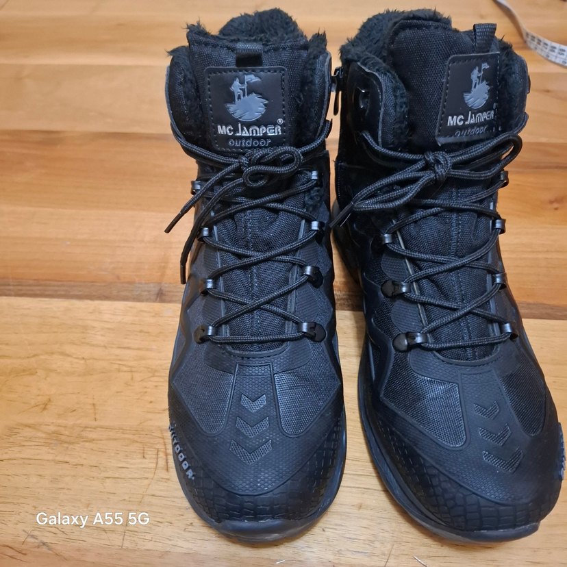 Siyah Bağcıklı Spor Bot - Görsel 3