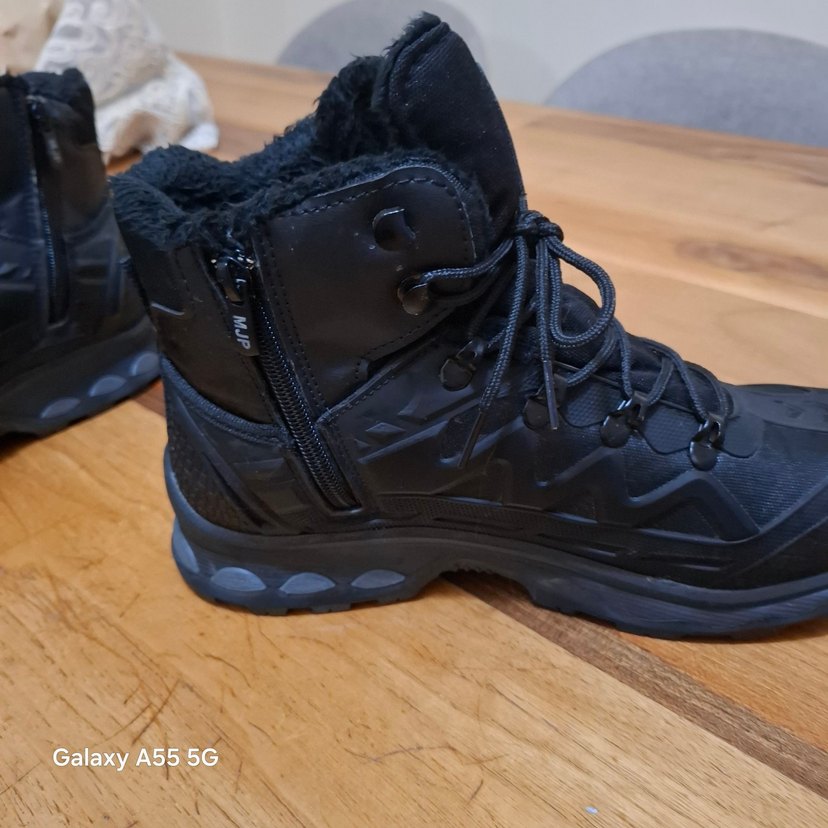 Siyah Bağcıklı Spor Bot - Görsel 5