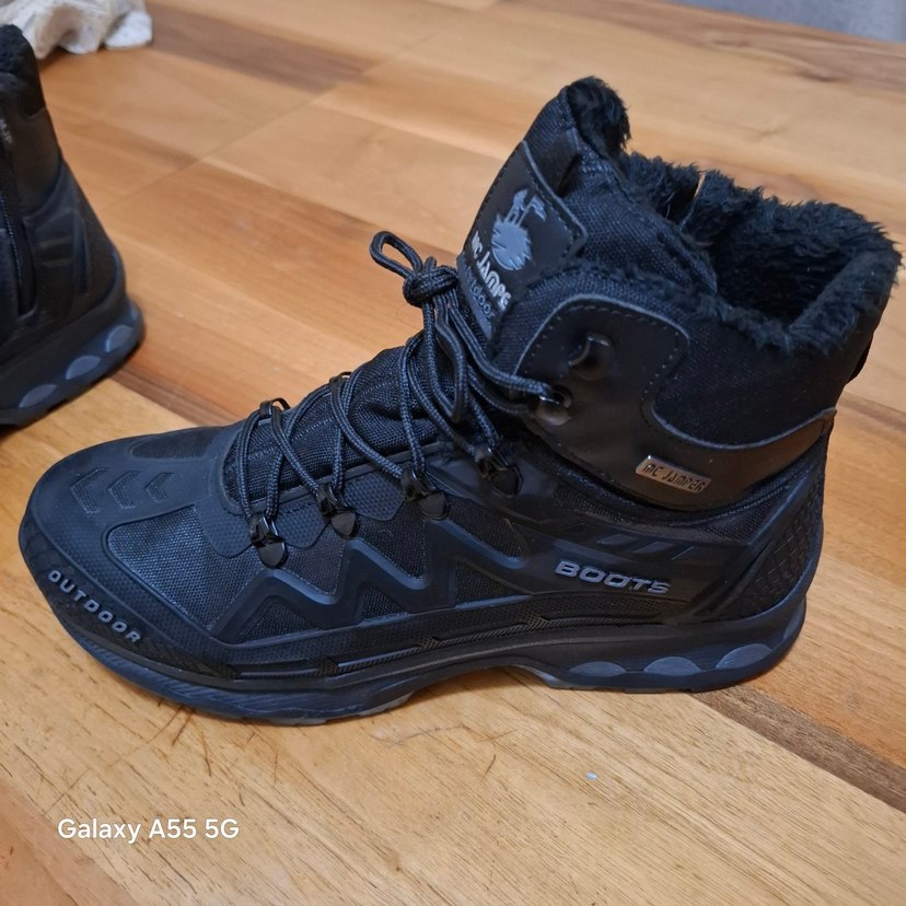 Siyah Bağcıklı Spor Bot - Görsel 4