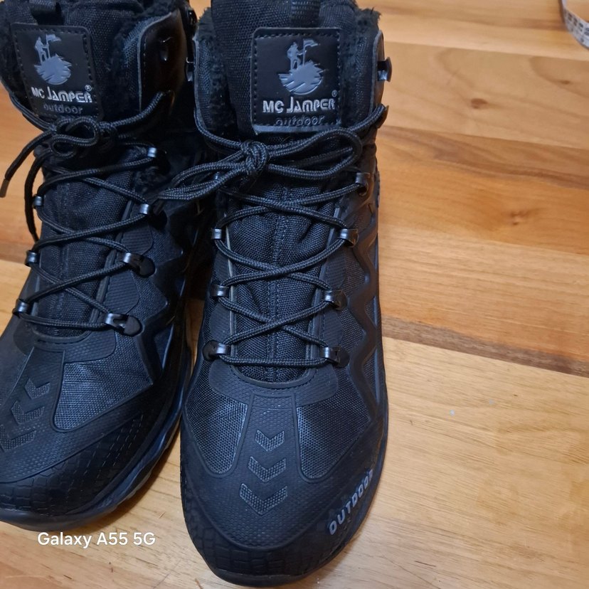 Siyah Bağcıklı Spor Bot - Görsel 2