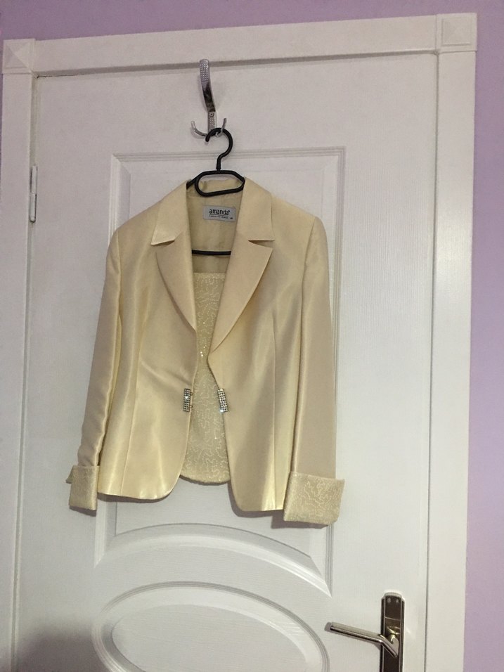 Üçlü abiye takım 42 beden - Görsel 2