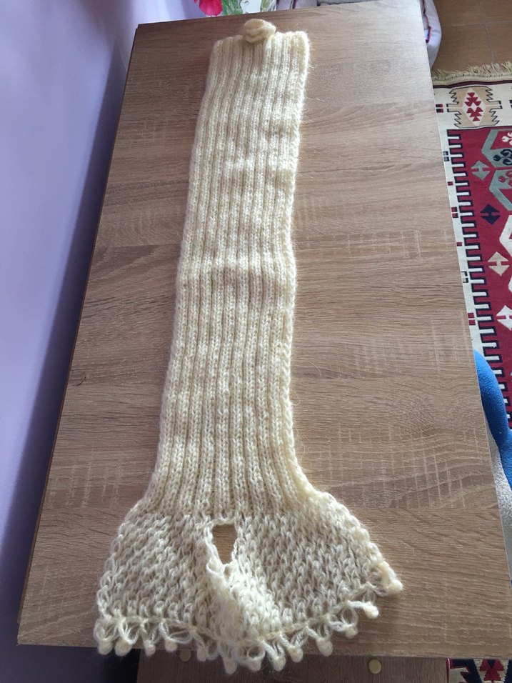 Örgü Bayan boyunluk - Görsel 5