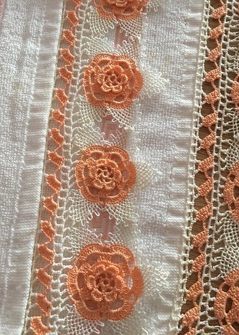 İğne oyalı çeyizlik havlu - Görsel 4