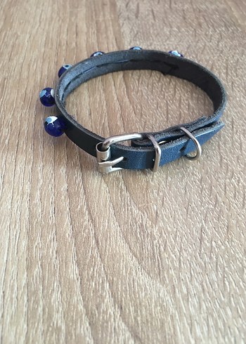 Mavi Boncuklu Kedi tasması - Görsel 2