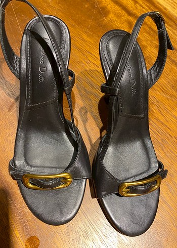 37 Beden Massimo Dutti Deri Topuklu Kadın Sandalet