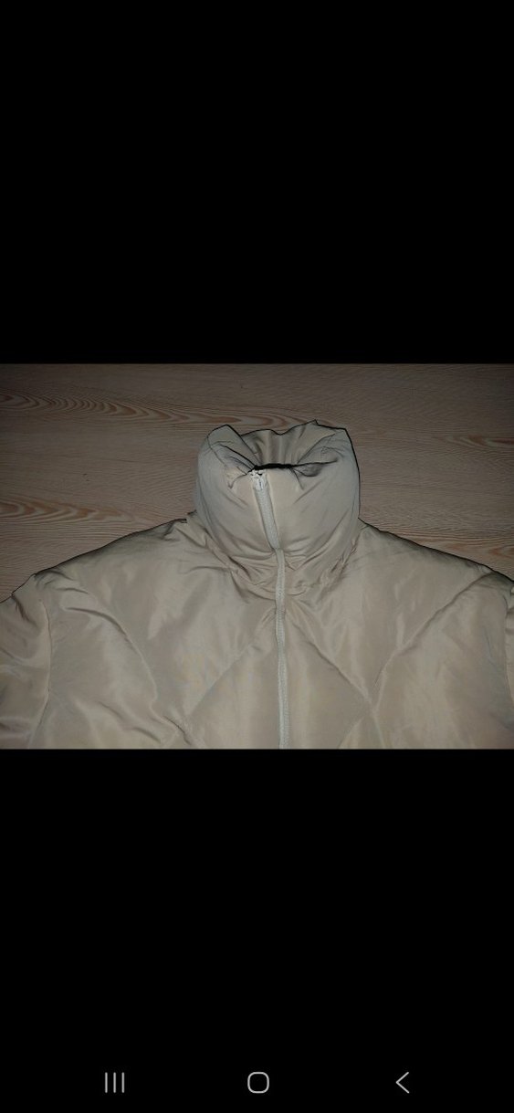 Dik Yakalı Lastikli Şişme Mont - Görsel 2